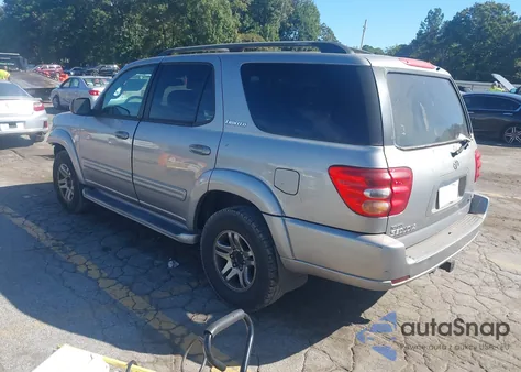 2004 Toyota Sequoia Limited V8 from USA, damaged, VIN 5TDZT38A04S216303